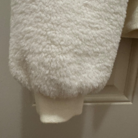 JANIE AND JACK GIRLS SHERPA CROPPED JACKET SIZE 14-16, XL - Picture 2 of 4